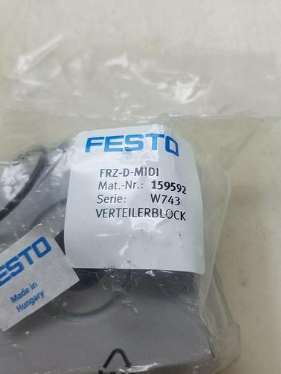 Festo Pneumatic FRZ-D-MIDI Distribution Block FRZDMIDI