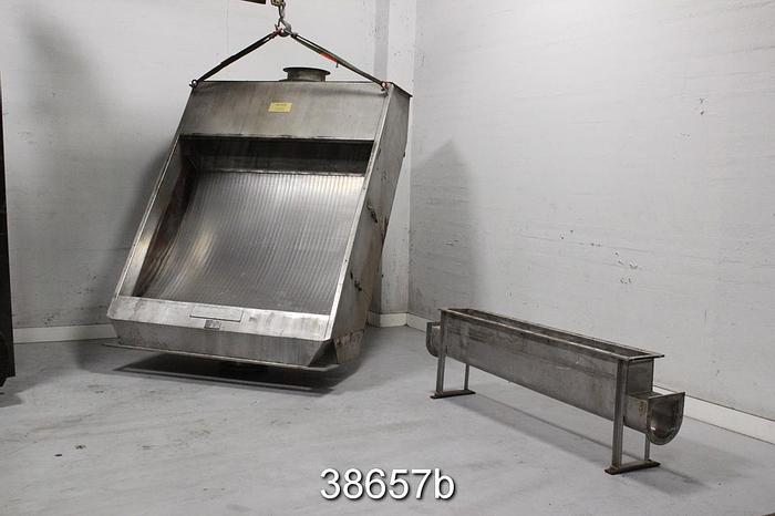 Used Dorr Oliver Model 9772 Inclined Thickener, .014" Slots #38657