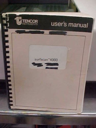 Used KLA SFS 4000 PARTICLE COUNTER