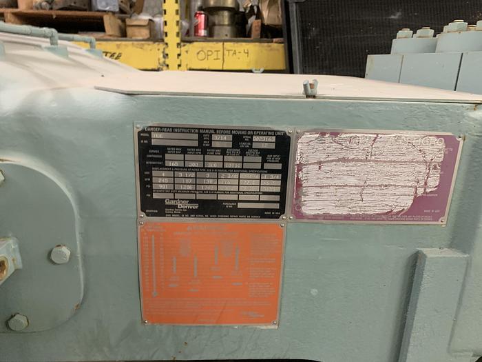 GARDNER DENVER TEE PUMP