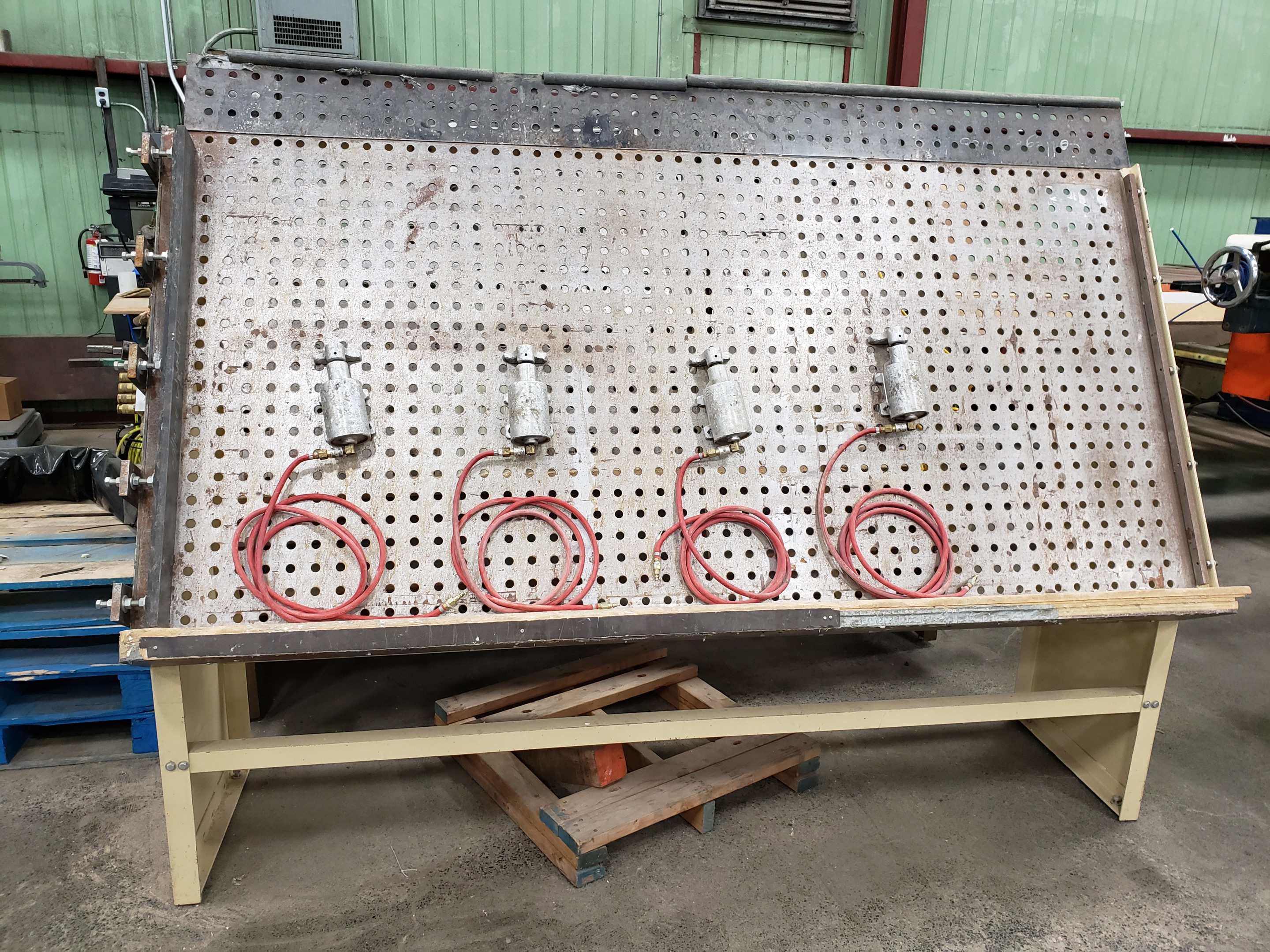 Used Ritter 93.5" x 54" Pneumatic Clamp