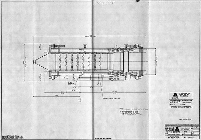 Used Andritz CPF1.0SMX-58-LP9506 Twin Wire Belt Press With Gravity Table, 1 Meter, Includes Variable Speed Drives, Plc And Conveyors, Construction Is Hot Dipped Galvenized #27132