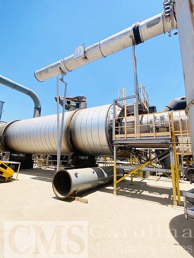 Used Player Design 12x50 Drum Dryer with Burner