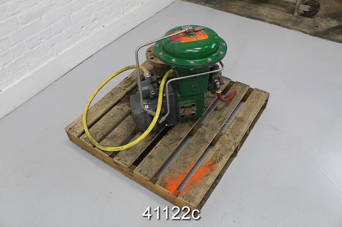 Used Fisher V150 Series B 4" Vee Ball Valve #41122