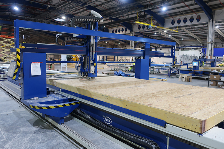 MBA Mobi One Combined Timber Frame Assembly Station For Walls