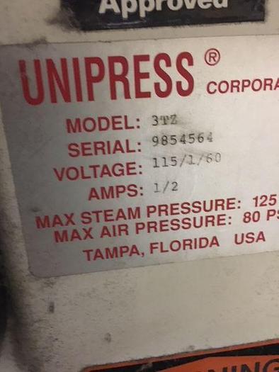 Used 1998 UNIPRESS CUFF AND COLLAR