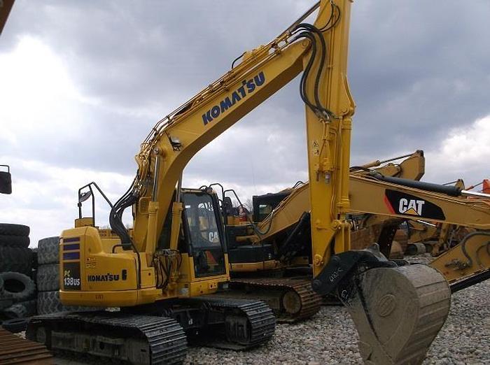 Used 2014 KOMATSU PC138US-10