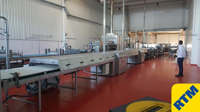 Used Chocolate Enrobing Line