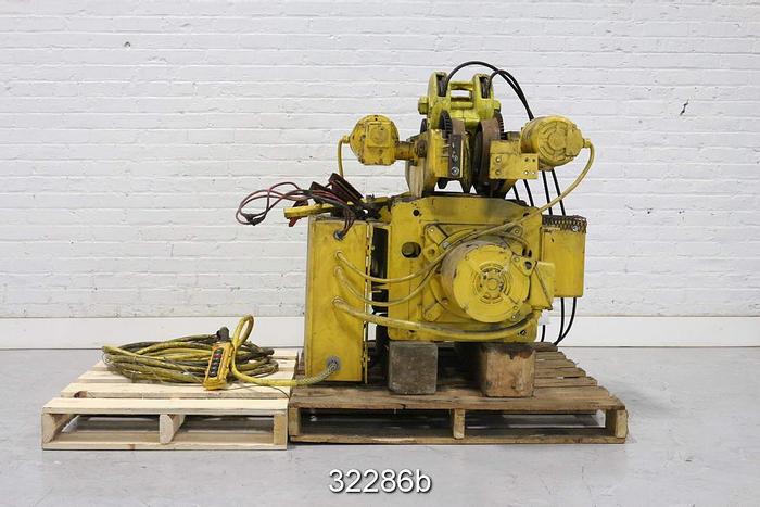 Used Yale 648638403 7.5 Ton Hoist With 7.5 Hp Wind-up Motor #32286