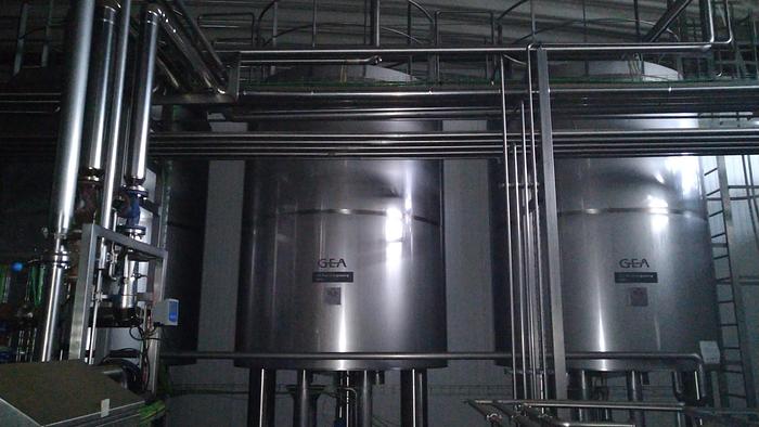 Usado Sistema automático de limpeza e desinfecção CIP GEA