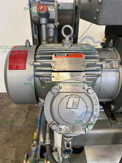 Used Busch  NC0070.ABM6.00RF Single Stage Cobra Dry Screw Vacuum Pump w/ Goulds LF3196