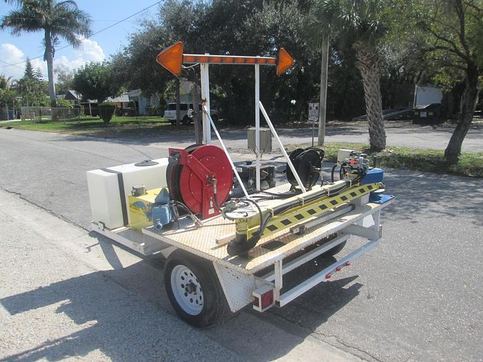 Used 2012 Pacific Tek Valve Exerciser Trailer