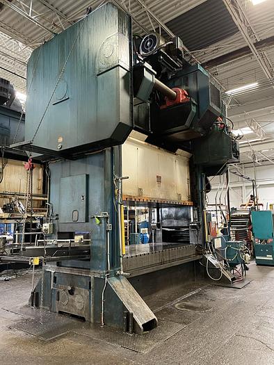 Used 600 ton Eagle 132"x60" SSDC Stamping Press