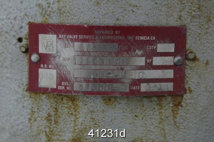 Used Crosby Valve JOS-H15C 4x6 Pressure Relief Valve #41231