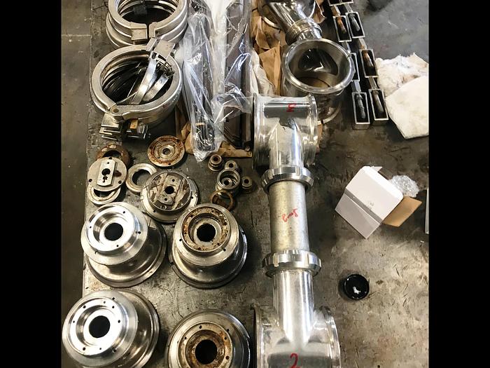 Used Alfa Laval CONTHERM 6×9, scrape heat exchanger, SS