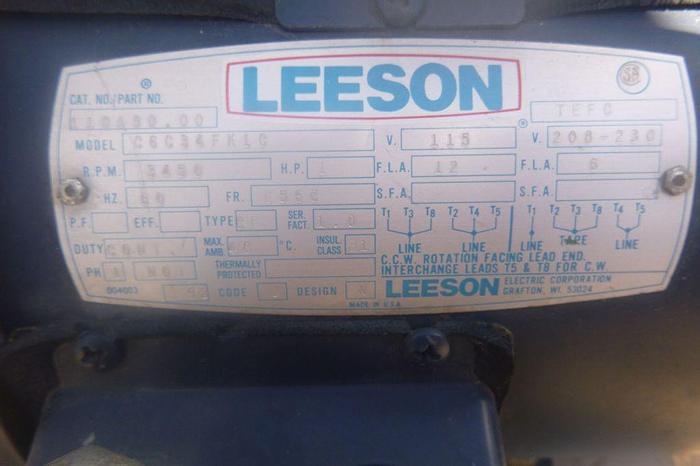 Used Pump, Centrif., 1 HP, S/st, Harman, 2" In/Out #S743977