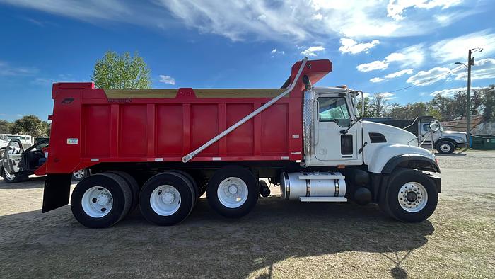 Used 2004 Mack Granite CV713 Tri-Axle Dump Truck