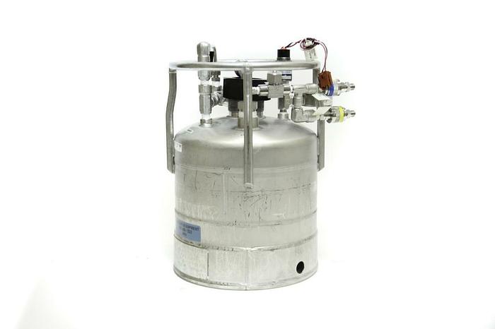 Used Alloy Products 9" X 9" Stainless Steel 135 PSI Pressure Vessel T 316 (4008)