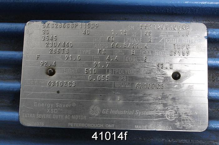 Used Spencer Turbine Co. M2020-SS/30 7x8 Blower #41014