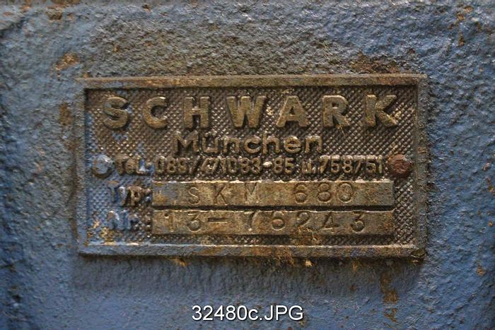 Used Schwark SKM 680 Felt Guide #32480