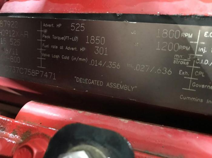 Used 2012 Kenworth Tri-Drive w/ Hydraulic Power Pack