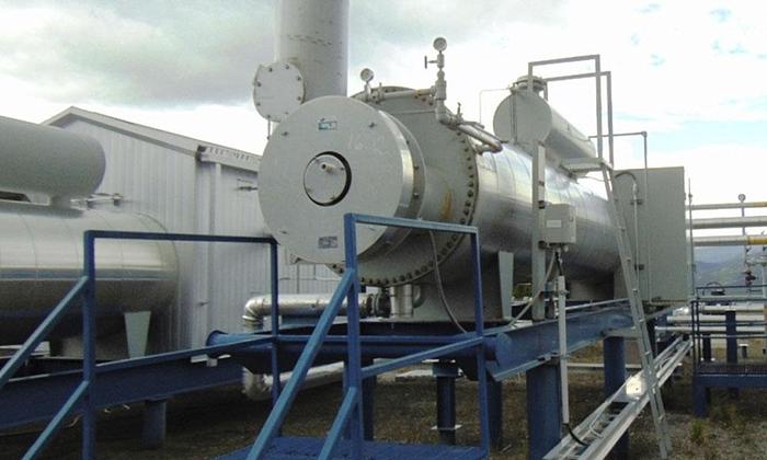 Used Opsco 1.5 MMBTU/hr Hot Oil Heater