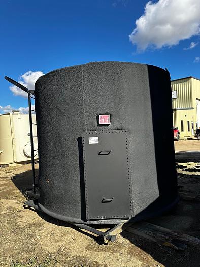 Used 100BBL Single Walled Tanks With Lower Skid