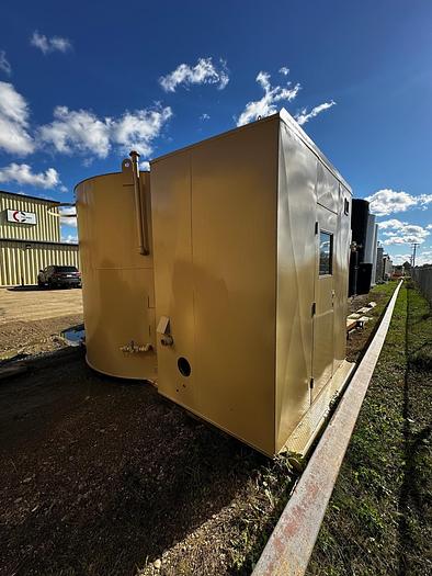 Used 100bbl Double Walled Tanks with Attached Building