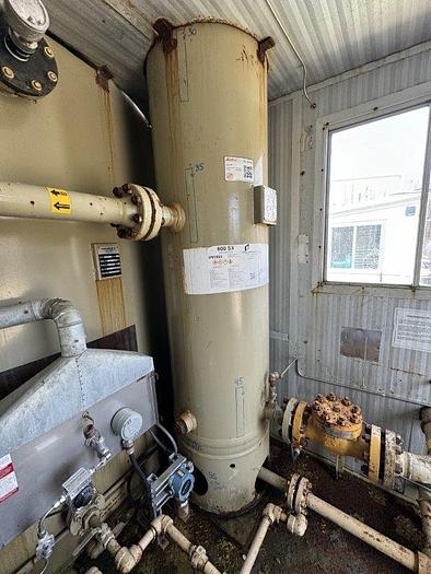 Used 24" Sweetening Skid w/ H20 Analyzer & 100bbl Tk