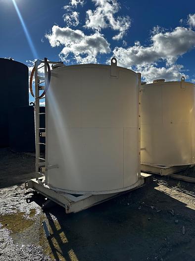 Used 60BBL Double Walled Internally Coated with Lower Skid