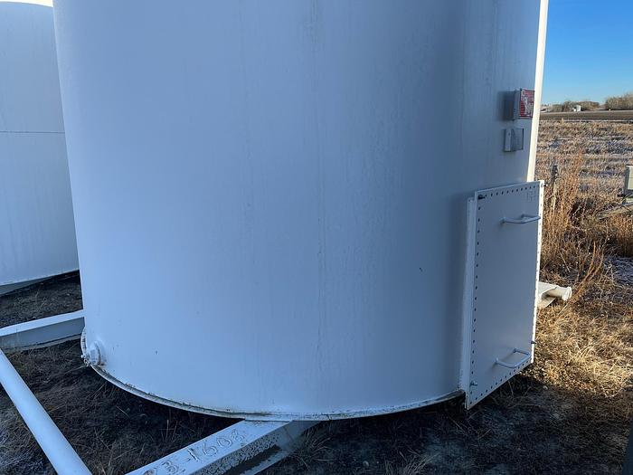 Used Reconditioned 100 BBL Painted Skidded Tanks – Qty: 8