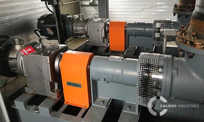 Used NETZSCH NEMO SY Horizontal Pump Package