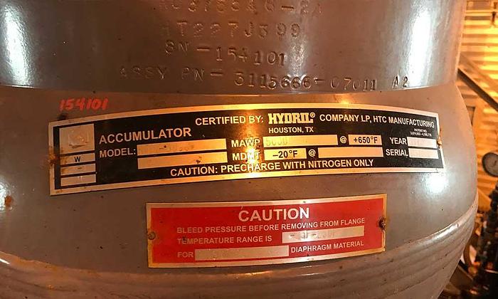 Used National Oilwell 630Q-8L Quintuplex Plunger Pumps