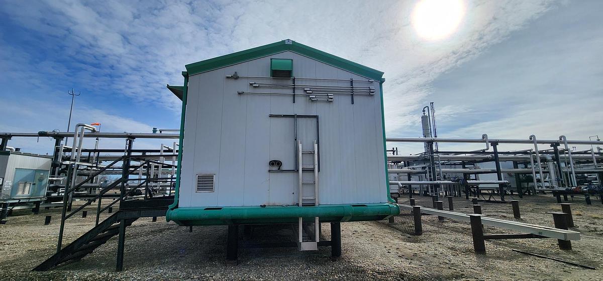 Used Weathorford 300 HP Quintuplex Plunger Pump Package with Horizontal Inlet Separator