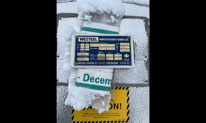 Used 64″ x 20′ 3000 USG Double Walled Sump Tanks