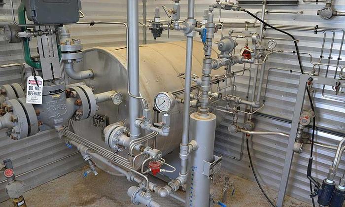 Used Opsco Line Heater Buildings