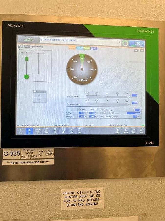 Used 2012 GE Jenbacher JGS-416
