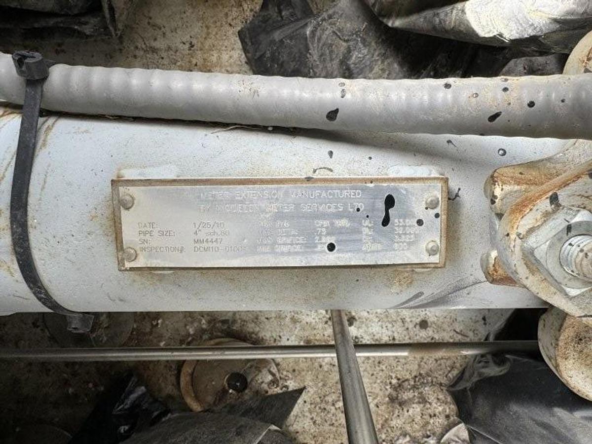 Used 2010 Miquelon 4" Meter Skid