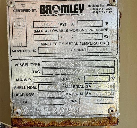 Used Sweetening Skid-24"