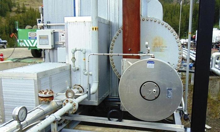 Used Presson 1 MMBTU/hr Sour Line Heater