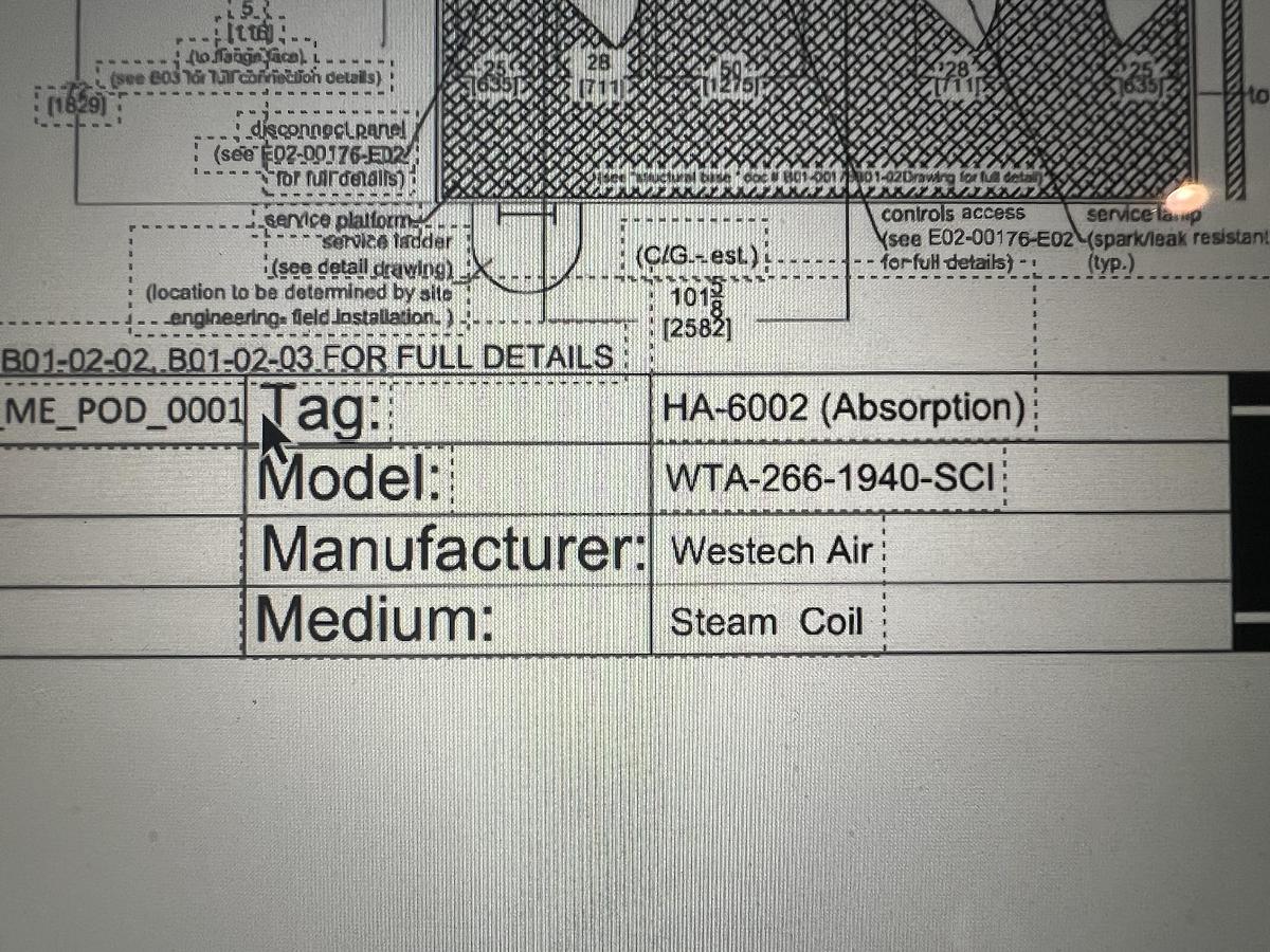 Used 2016 Westech HVAC System