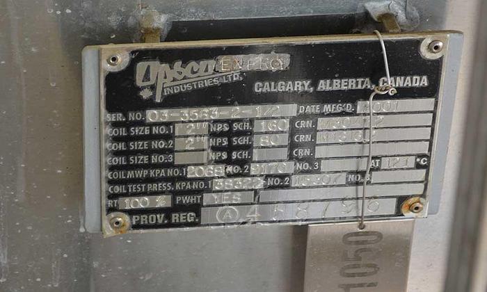 Used Opsco Line Heater Buildings