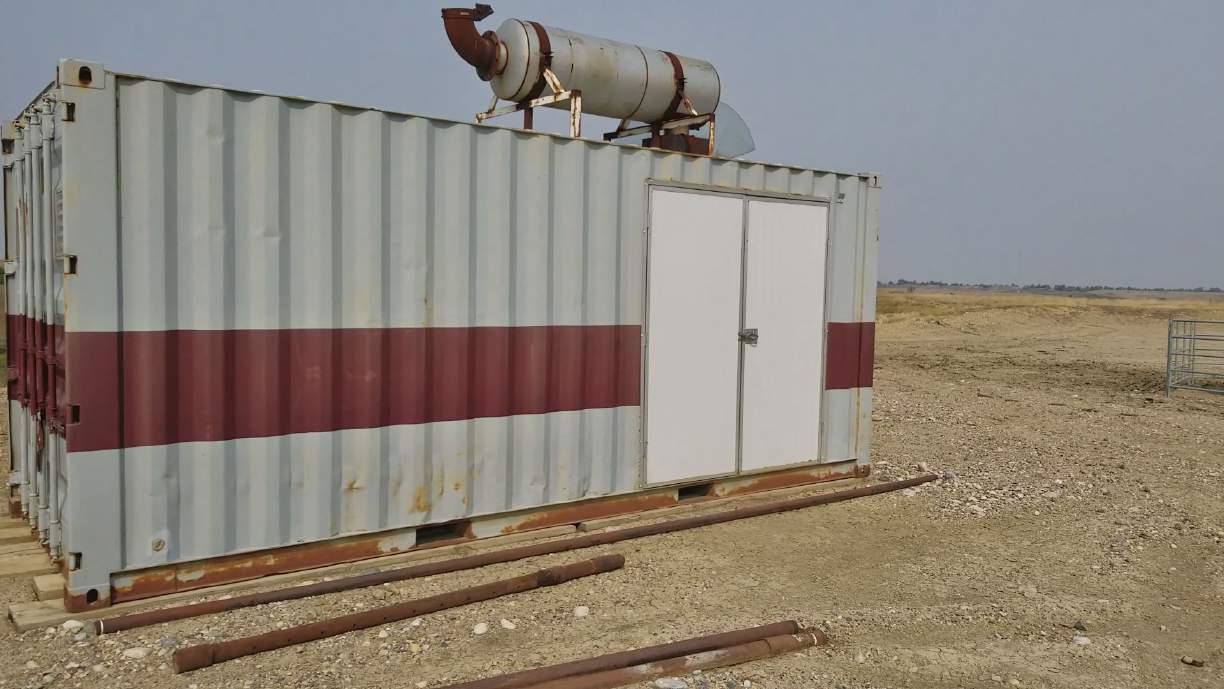 Used Cummins 250 kW Natural Gas Generator in 20' Sea Can