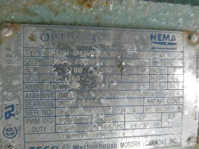 Used 2014 Weatherford WS 300 Quintuplex Pump Package