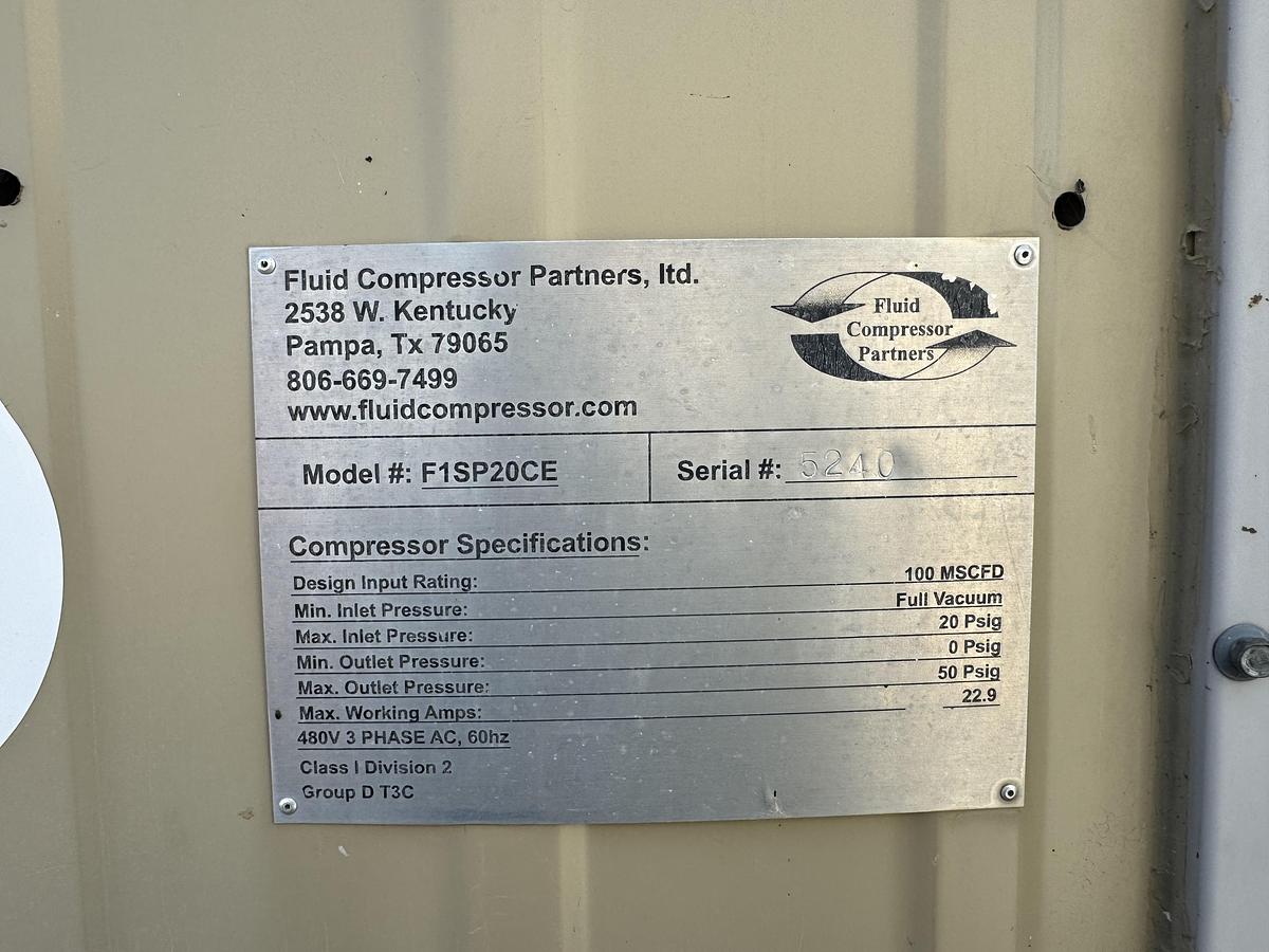 Used 2013 Kootenay Industries Ltd Fuel Gas Scrubber