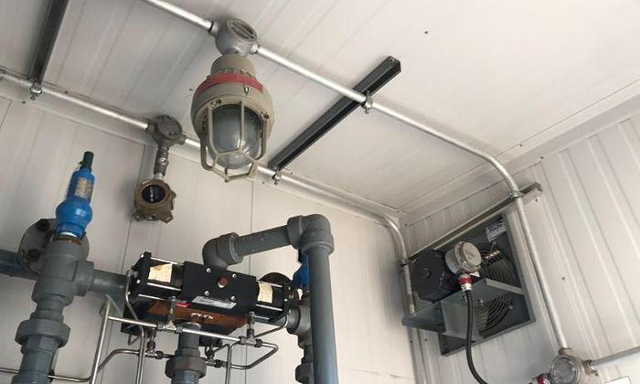 Used Fuel Gas Filter/Dryer Building