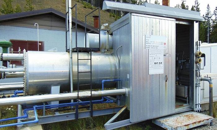 Used Presson 1 MMBTU/hr Sour Line Heater