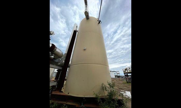 Used Vent Gas Sweetening Tank