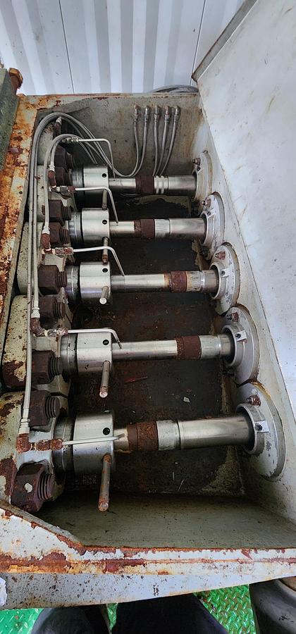 Used Weathorford 300 HP Quintuplex Plunger Pump Package with Horizontal Inlet Separator