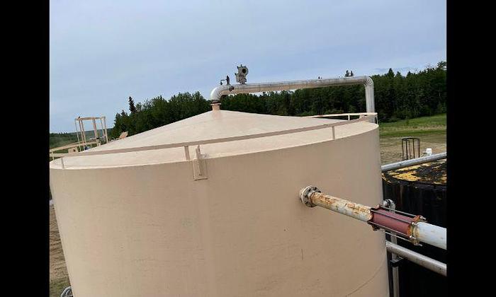 Used 5 x 2500 BBL Internally Coated Tanks